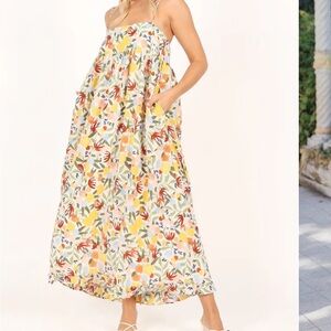 Petal & Pup Miuccia Maxi Dress in Palermo pattern